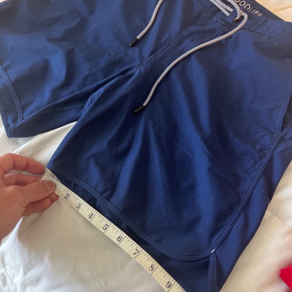 Goodlife Men's Swim Short Drawstring Blue (size 32) - Picture 7 of 9